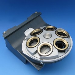 Objektivrevolver 6-fach, HD DIC M27 cod., für Axio Imager Vario